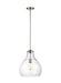 Generation Lighting Zola One Light Pendant (P1483SN)