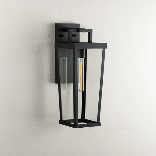 Progress Lighting Tryon Collection One-Light LED Medium New Traditional Outdoor Wall Lantern Black (P560373-031)
