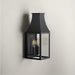 Progress Lighting Radcliffe Collection Two-Light LED Small New Traditional Outdoor Wall Lantern Black (P560376-031)