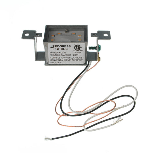 Progress Lighting LED Indoor/Outdoor Satin White Integrated LED Wall Or Step Light (P660004-028-30)