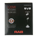 RAB PAR38 16.5W 120W Equivalent 1370Lm E26 90 CRI 3000K Dimmable 40 Degree (PAR38-16-930-40D-DIM)