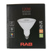 RAB PAR38 16.5W 120W Equivalent 1370Lm E26 90 CRI 3000K Dimmable 40 Degree (PAR38-16-930-40D-DIM)