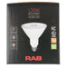 RAB PAR38 16.5W 120W Equivalent 1370Lm E26 90 CRI 4000K Dimmable 40 Degree (PAR38-16-940-40D-DIM)