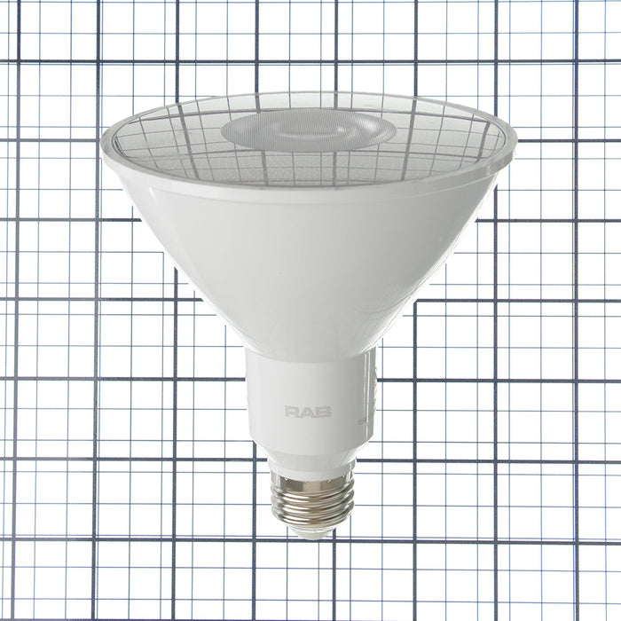 RAB PAR38 16.5W 120W Equivalent 1370Lm E26 90 CRI 4000K Dimmable 40 Degree (PAR38-16-940-40D-DIM)