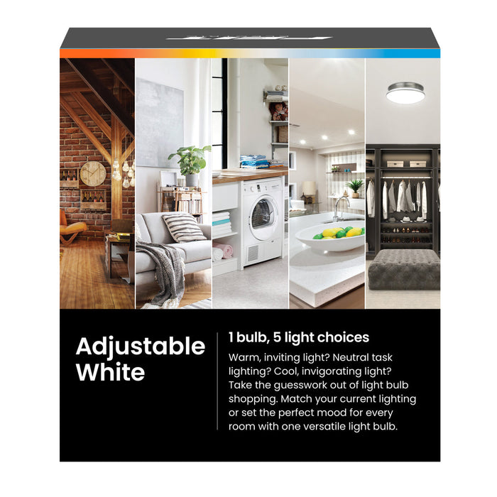 Feit Electric 17.7W LED PAR38 1600Lm CCT Selectable 2700K/3000K/3500K/4000K/5000K 120V 90 CRI E26 Base Dimmable (PAR38150DM5CCTCA)