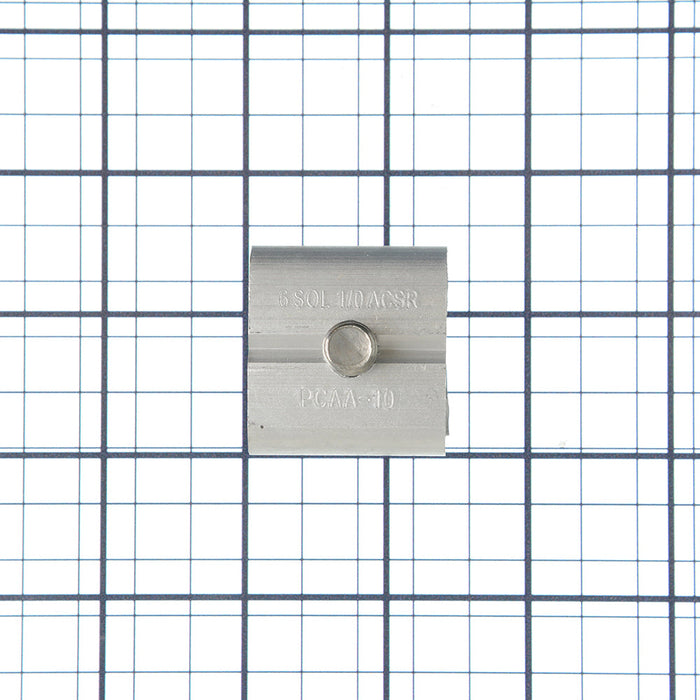 Penn Union Aluminum Parallel Clamp - One Bolt 6 Sol. To 1/0 Str. (Main And Tap) (PCAA10)