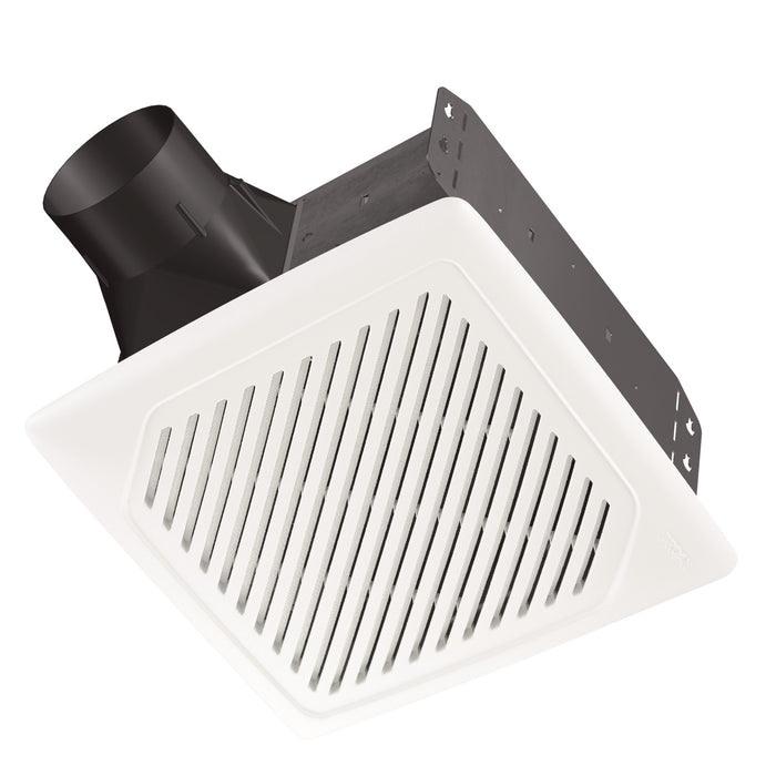 Broan-NuTone FlexAir Bathroom Exhaust Fan Selectable CFM 80/110 With Louvered Grille (PCPER811)