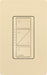 Lutron Caseta 150W LED Multi Location Dimmer Ivory (PD-6WCL-IV)