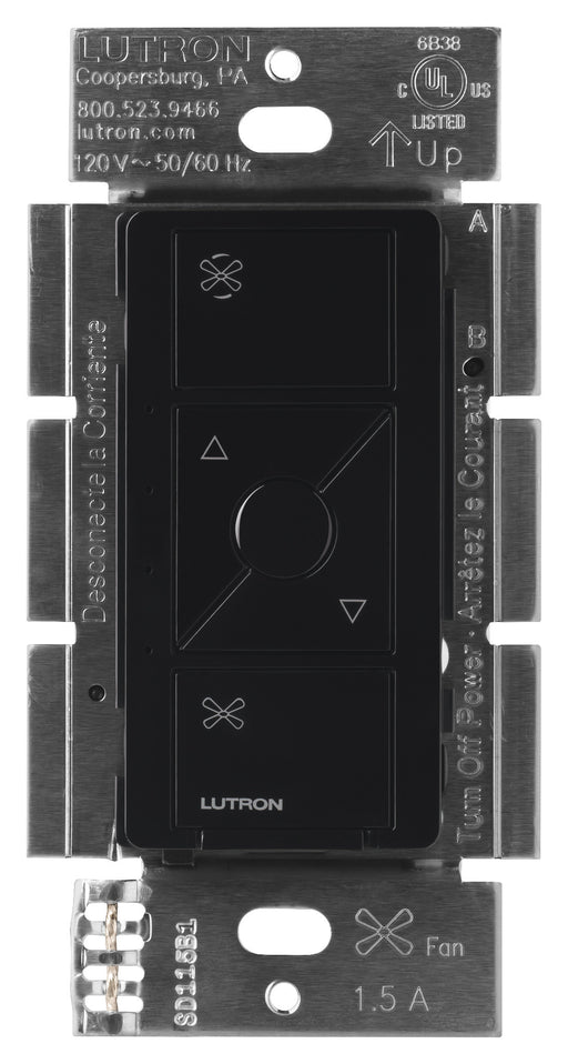 Lutron Caseta Quiet Fan Speed Control Black (PD-FSQN-BL)