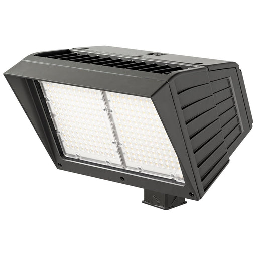 ATLAS Extra Large/Extra Wide Extreme LED Flood Light Lumen Selectable 26000Lm- 50000Lm 4500K 120-277V 0-10V Dimming Predator Mount Bronze (PFXL2GHS26-50L45KS)