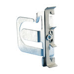 Caddy MC/AC Cable Support Bracket With Rod/Wire Retainer 10-3 To 8-3 MC/AC 7 Capacity 1/4 Inch Rod #8 Wire (MCS1014Z)