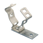 Caddy Snap Close Conduit Clamp With Nail Bracket 1/2 Inch 3/4 Inch EMT (CNB812M)