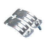 Caddy Rigid Single Piece Strut Clamp For Pipe/Rigid Conduit S304 1-1/2 Inch Pipe 1.9 Inch Outside Diameter (RIGD0150S4)