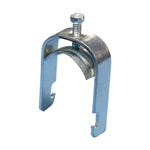 Caddy SCH2 Single Piece Strut Clamp For Cable/Conduit 2 Inch-2.38 Inch Outside Diameter 2 Inch Rigid/Pipe (SCH40B)