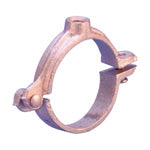 Caddy 456 Malleable Split Ring Hanger For Copper Tube 1/2 Inch Pipe 0.84 Inch Outside Diameter 3/8 Inch Rod (4560050CP)
