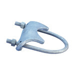 Caddy RA Right Angle Pipe And Conduit Clamp 1-1/4 Inch Rigid 1-1/4 Inch Pipe 3/4 Inch Maximum Flange (RA0125HD)