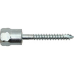 Caddy Hangermate Vertical Mount Screw For Wood 1/4 Inch Rod 5/16 Inch Screw 2-1/4 Inch Screw Length (HMZG315)