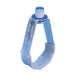 Caddy 115FL Standard Duty Loop Hanger Felt Lined 1/2 Inch Pipe 0.84 Inch Outside Diameter 3/8 Inch Rod (1150050FL)