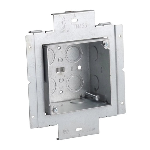 Caddy Adjustable Depth Box With Mounting Plate 2 1/2 Inch Box Depth (TB425)