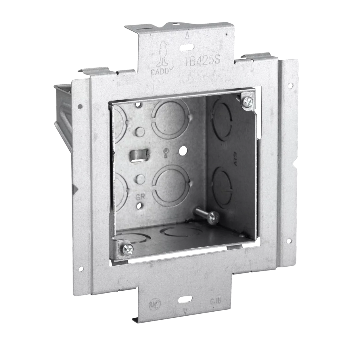 Adjsutable Depth Box Caddy TB425S Adjustable Depth Box With Mounting Plate — Lighting Supply