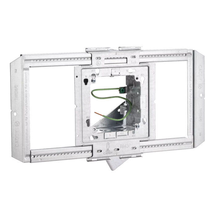 Caddy Heavy Duty Telescoping Bracket Between Stud Assembly OBB4 No Mud Ring (TBPX4)