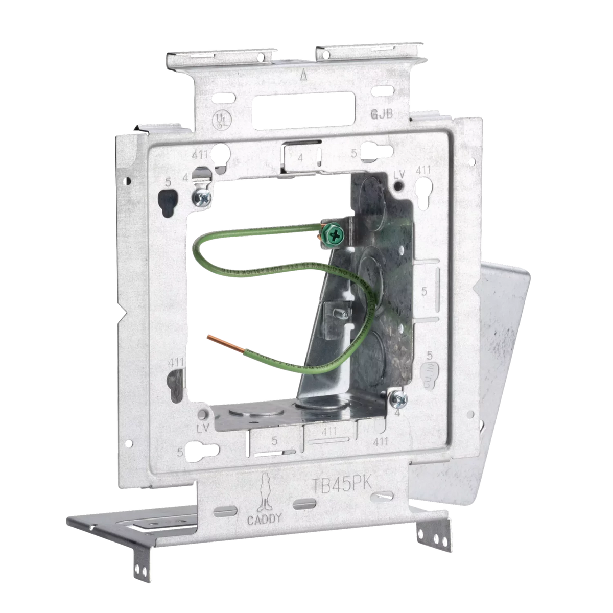 Caddy PKX4 Box Mounting Plate With Far Side Support On Stud Assembly ...