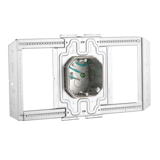 Caddy Adjustable Depth Octagon Box On TB1624HD Bracket No Rail (TBOC)