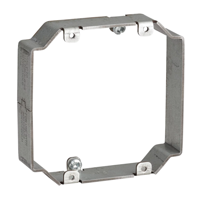 Caddy 1 Inch Deep Adjustable Mud Ring Extension Double Gang (AMRDGEX)