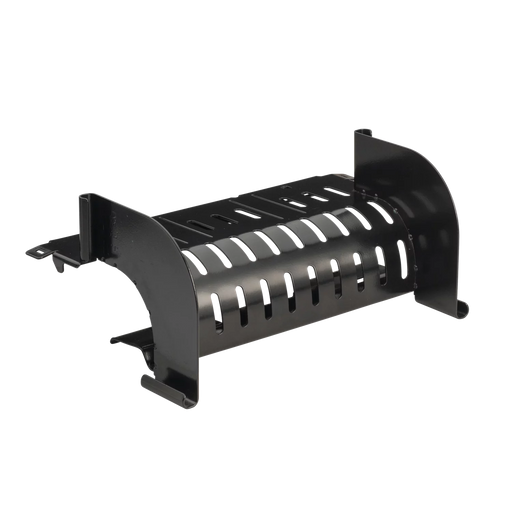 Caddy WBT Waterfall Cable Tray Exit 12 Inch Electrogalvanized Black (WBTWTRFALL12BA)