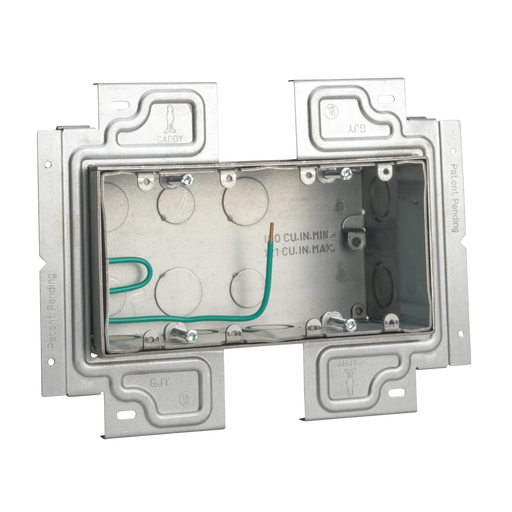 Caddy Adjustable Depth Multi-Gang Masonry Open Back Box - 4 Gang (TB4GM)