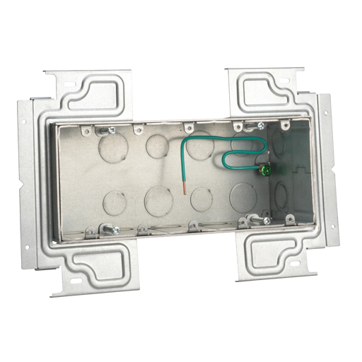 Caddy Adjustable Depth Multi-Gang Masonry Open Back Box - 5 Gang (TB5GM)