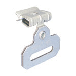 Caddy MSS Inline Hammer-On Strap Hanger 5/16 Inch-1/2 Inch Flange 1-1/4 Inch Maximum Strap (MSS58)