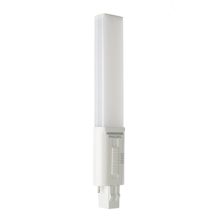 Philips 606574 6PL-S/COR/13H-5CCT/MF6/P/2P 20/1 6W LED PL-S Lamp GX23 Base CCT Selectable 2700K/3000K/3500K/4000K/5000K 82 CRI 120-277V (929004583004)