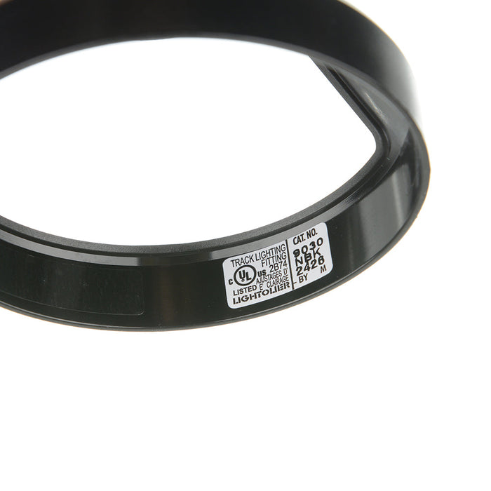 Philips Lightolier 9030NBK Lytespan PAR30 Gimbal Ring Track Head Matte Black (#912400528334)