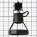 Philips Lightolier 9030NBK Lytespan PAR30 Gimbal Ring Track Head Matte Black (#912400528334)