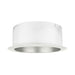 Philips Lightolier 6-inch round LED downlight with clear diffuse cone trim