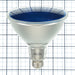 Philips 13.5PAR38/PER/BLUE/G/E26/ND/ULW 3/1PF 568261 13.5W LED Party Spot PAR38 Lamp Blue E26 Base Non-Dimmable (929001306533)