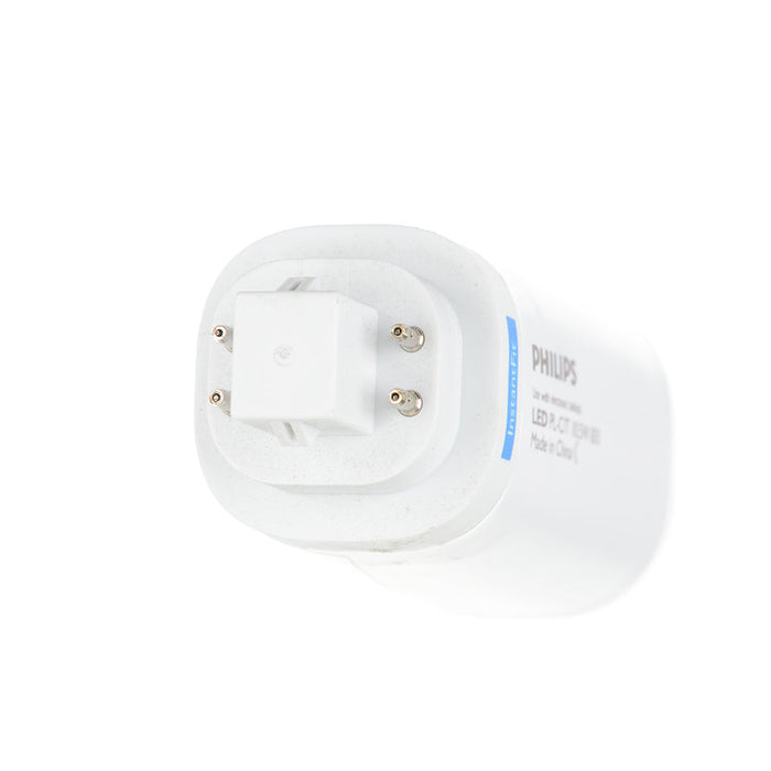 Philips 10.5PL-C/T/COR/26V-835/IF13/P/4P/DIM10/1 10.5W PL LED 3500K 120V 1200Lm 83 CRI 4-Pin GX24q Base Plug-In Bulb (929001388604)