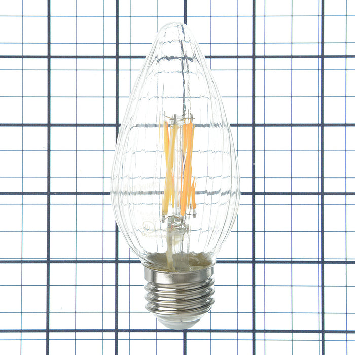 Philips 5.5F15/PER/927-922/CL/G/E26/WGX 1PF T20 572669 LED F15 Lamp 5.5W 120V 2200K-2700K Warm Glow 500Lm 300 Degree Beam 90 CRI E26 Base Clear (929002091593)