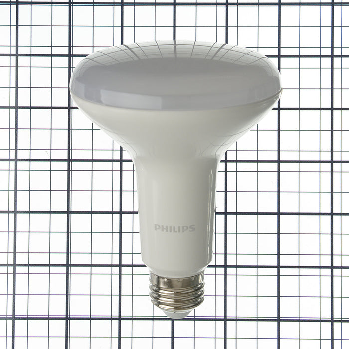 Philips 15BR30/PER/927/P/E26/WG/HO/T20 4/1PF 571471 LED BR30 Lamp 15W 120V 2200K-2700K Warm Glow 1400Lm 90 CRI 110 Degree Beam E26 Base Frosted (929002351433)