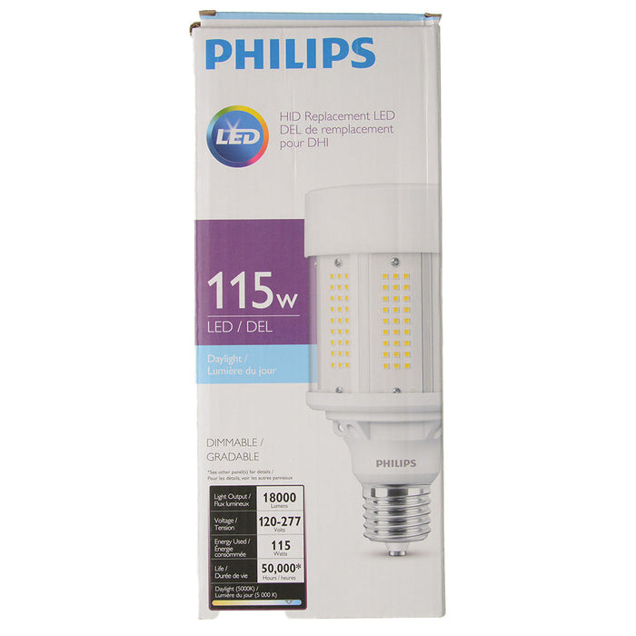 Philips 564088 LED Corn Cob Lamp 115W 120-277V EX39 Base 5000K 80 CRI (929002996504)