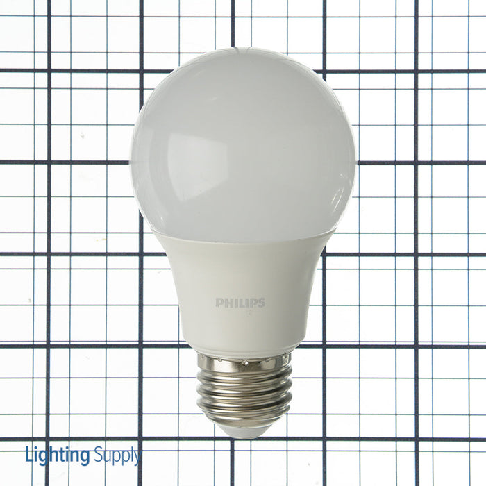 Philips 565127 8.5W A19 LED Lamp 3000K 800Lm 90 CRI White 150 Degree Beam Angle Medium E26 Base 120V (929003004904)