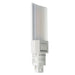 Philips 11PL-C/T/COR/32H-3CCT/MF15/P/20/1 7.87 Inch 11W PLED Lamp CCT Selectable 3000K/3500K/4000K 1425Lm/1450Lm/1500Lm Non-Dimmable G24q Base Frosted (929003477804)