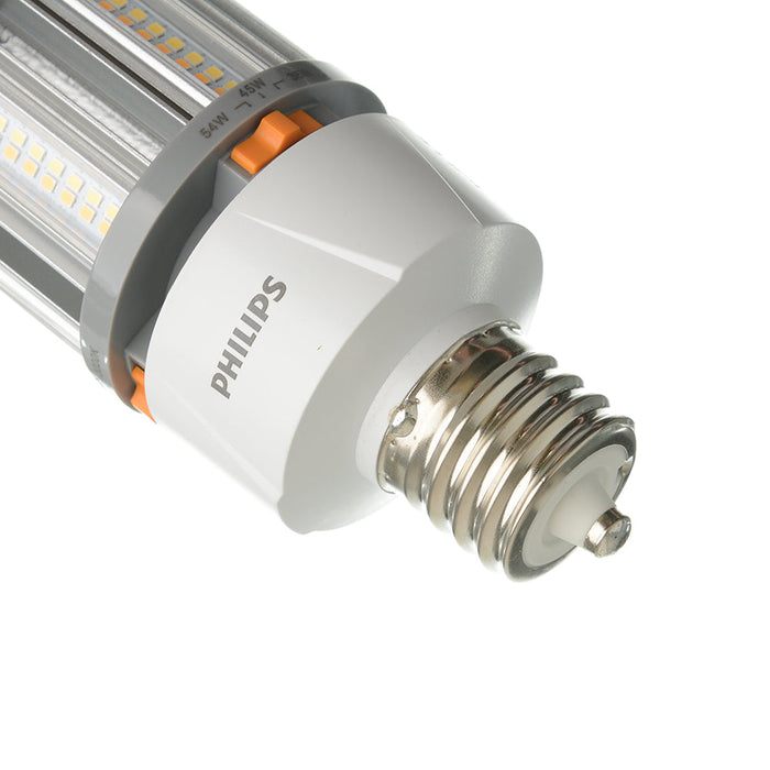 Philips 606244 54-45-36CC/LED/3PW/3CCT/Ex39 BB 3/1 LED Corn Cob EX39 Base Wattage/CCT Selectable 54W/45W/36W 3000K/4000K/5000K 120-277V 80 CRI Clear (929004258304)
