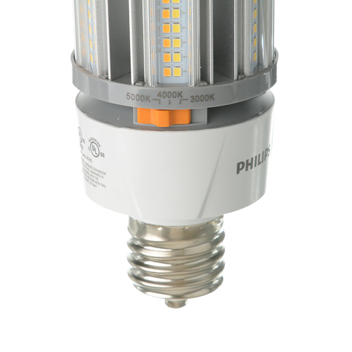 Philips 606244 54-45-36CC/LED/3PW/3CCT/Ex39 BB 3/1 LED Corn Cob EX39 Base Wattage/CCT Selectable 54W/45W/36W 3000K/4000K/5000K 120-277V 80 CRI Clear (929004258304)
