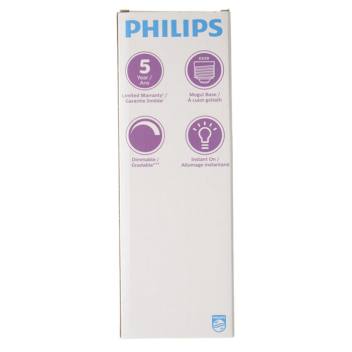 Philips 606244 54-45-36CC/LED/3PW/3CCT/Ex39 BB 3/1 LED Corn Cob EX39 Base Wattage/CCT Selectable 54W/45W/36W 3000K/4000K/5000K 120-277V 80 CRI Clear (929004258304)