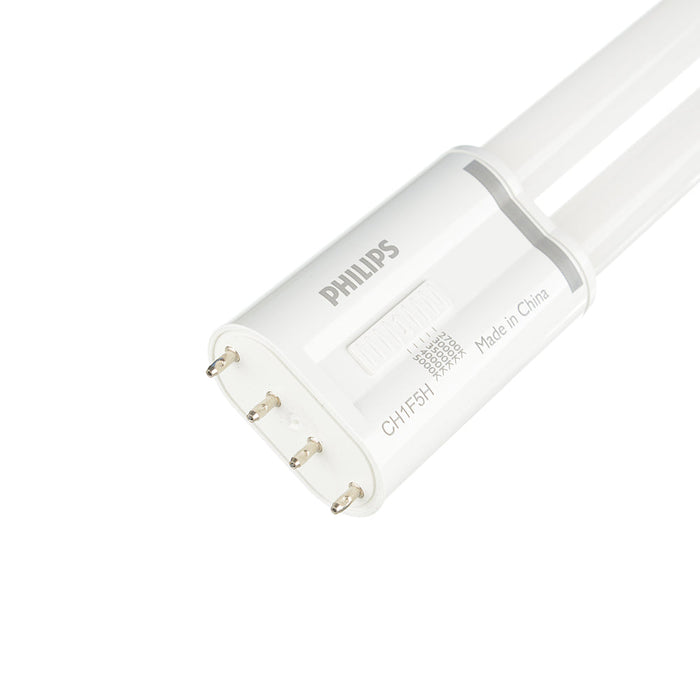 Philips 607135 CorePro LED PL-L Lamp 2G11 Base 10W CCT Selectable 2700K/3000K/3500K/4000K/5000K 120-277V Frosted (#929004602504)