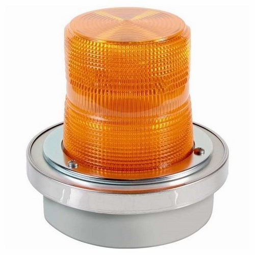 Edwards Signaling Light Duty Strobe Indoor Outdoor May Be Direct 1/2 Inch Conduit Mounted Or Box Mounted On A 4 Inch Octagon Box (92A-N5)