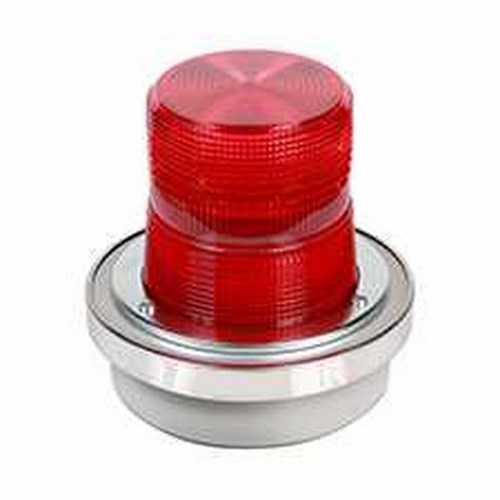 Edwards Signaling Light Duty Strobe Indoor Outdoor May Be Direct 1/2 Inch Conduit Mounted Or Box Mounted On A 4 Inch Octagon Box (92R-N5)
