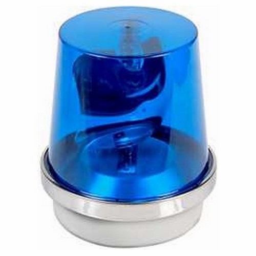 Edwards Signaling Edwards 52 Series Rotating Beacon Indoor/Outdoor Cast Base May Be Mounted Vertically Facing Up Or Down 3 Ways (52B-N5-40WH)